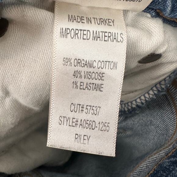 AGOLDE Riley High Rise Straight Crop Denim Jeans // 27 - Picture 9 of 12